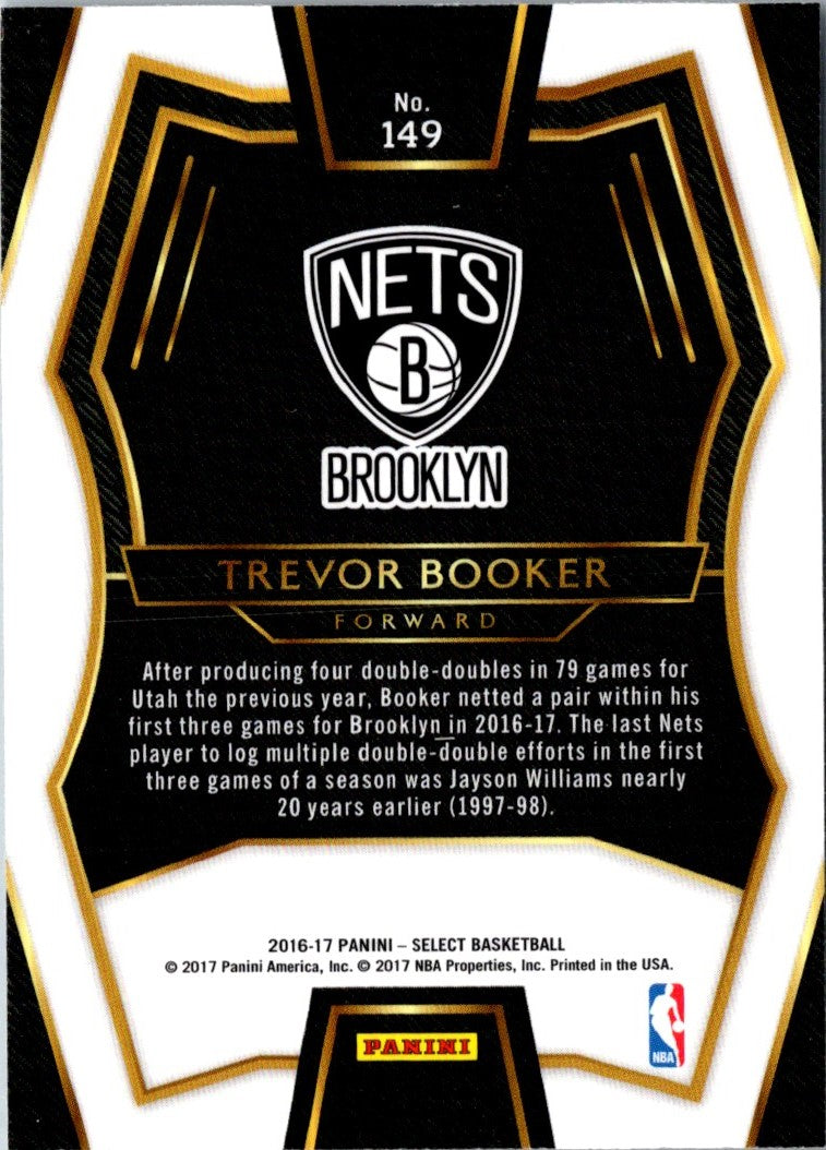 2016 Panini Select Trevor Booker