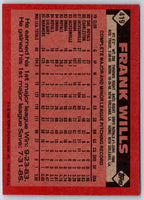 1986 Topps Frank Wills #419 Rookie