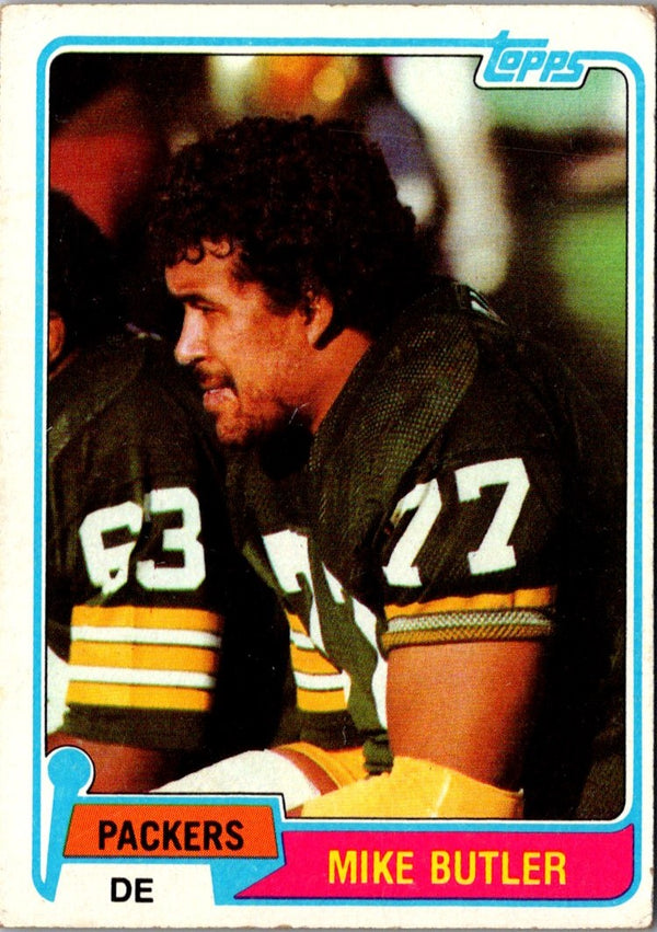 1981 Topps Mike Butler #83 Rookie NM-MT
