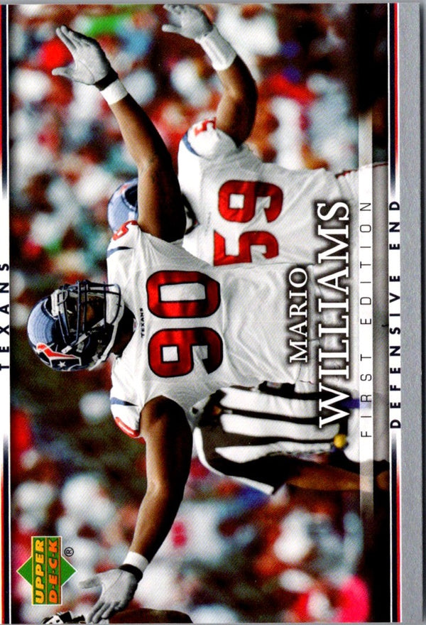 2007 Upper Deck First Edition Mario Williams #38