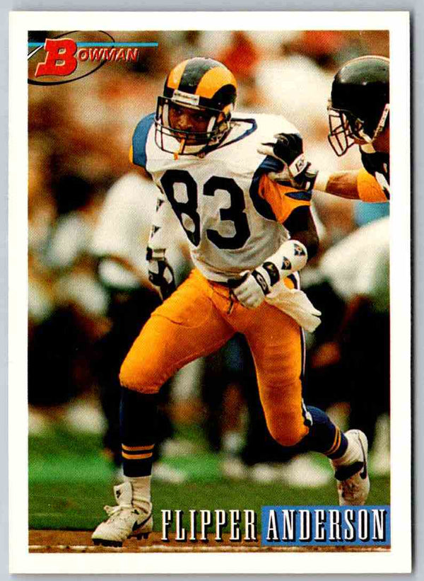 1993 Bowman Football Flipper Anderson #152