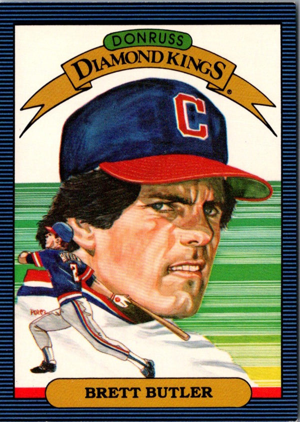 1986 Leaf Brett Butler #12
