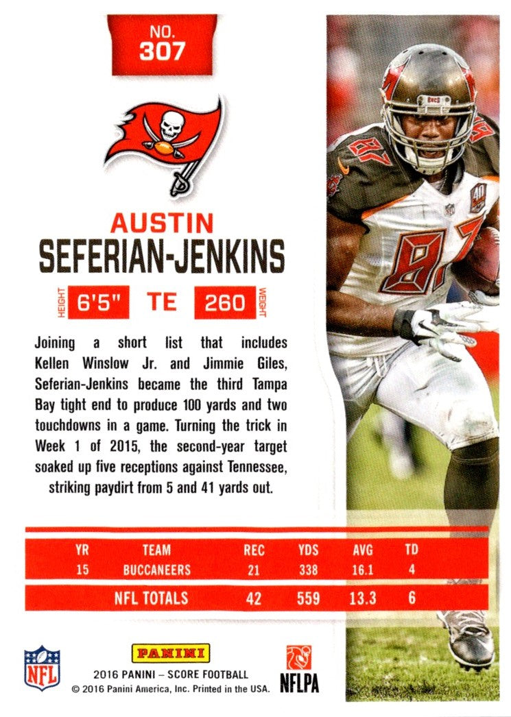 2016 Score Austin Seferian-Jenkins