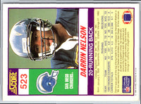 1990 Score Darrin Nelson #523