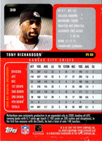 2001 Stadium Club Tony Richardson #39