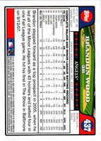 2008 Topps Brandon Wood #437
