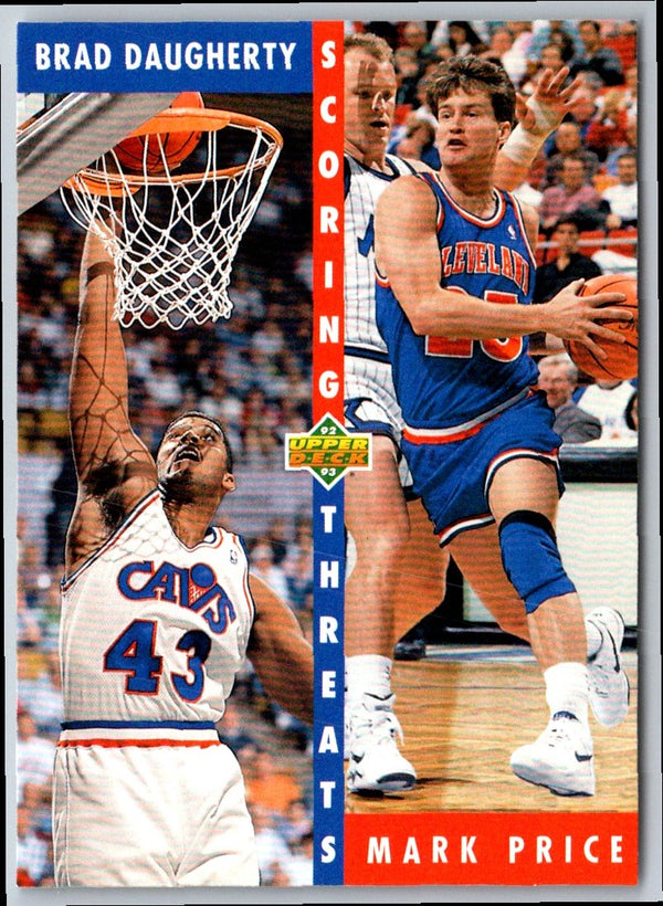 1992 Upper Deck Brad Daugherty/Mark Price #498