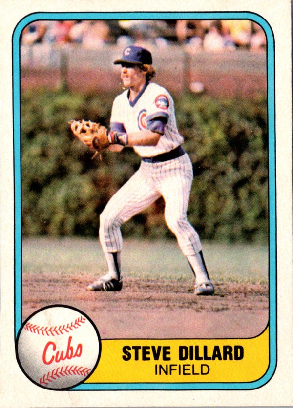 1981 Fleer Steve Dillard #298