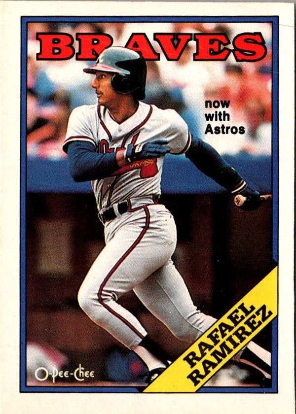 1988 O-Pee-Chee Rafael Ramirez #379