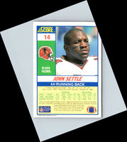 1990 Score John Settle #14