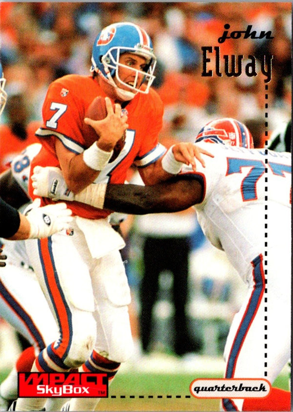 1996 SkyBox Impact John Elway #42
