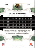 2008 Score Super Bowl XLIII David Garrard #138