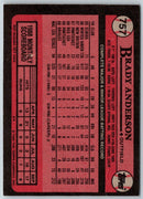 1989 Topps Brady Anderson