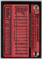 1989 Topps Brady Anderson #757 Rookie