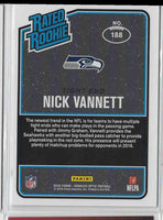2016 Donruss Optic Nick Vannett #188 Rookie
