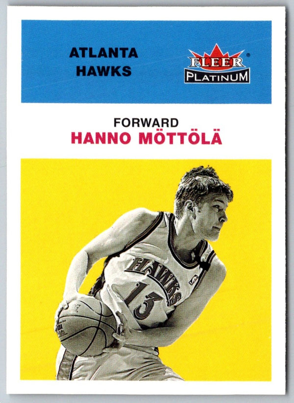 2001 Fleer Platinum Hanno Mottola #94