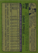 1982 Topps Dave Engle