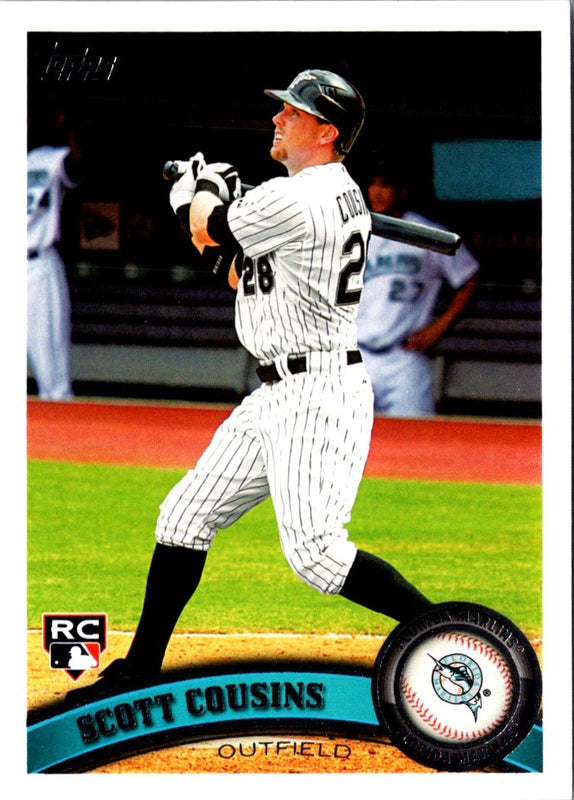 2011 Topps Scott Cousins #287 Rookie
