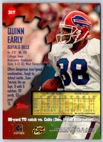 1997 Topps Stadium Club Football Quinn Early #317