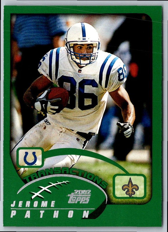 2002 Topps Jerome Pathon #30