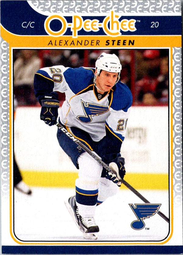 2009 O-Pee-Chee Alexander Steen #472