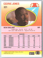 1990 Fleer Cedric Jones #321