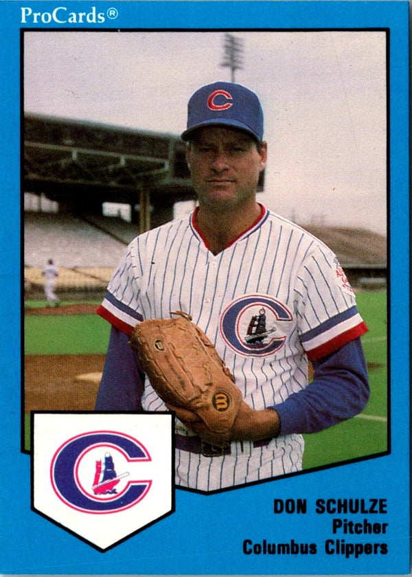 1989 ProCards Don Schulze #753