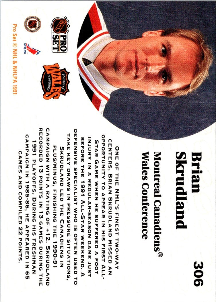 1991 Pro Set French Brian Skrudland