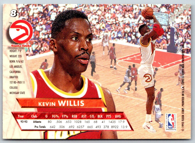 1993 Ultra Kevin Willis