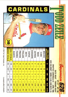 1993 Bowman Todd Zeile #628