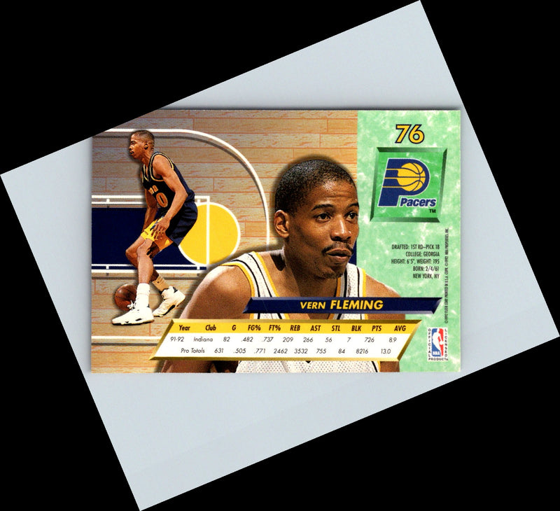 1990 Fleer Vern Fleming