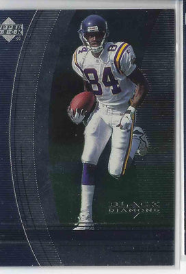 1999 Upper Deck Black Diamond Randy Moss Wr #59