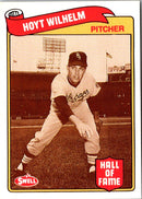 1989 Swell Baseball Greats Hoyt Wilhelm