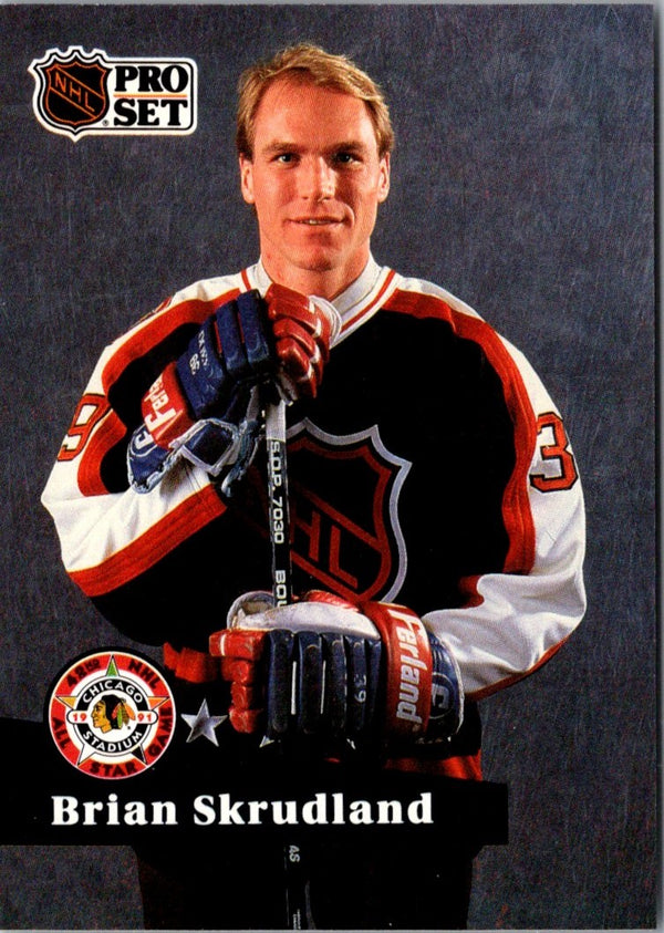 1991 Pro Set French Brian Skrudland #306