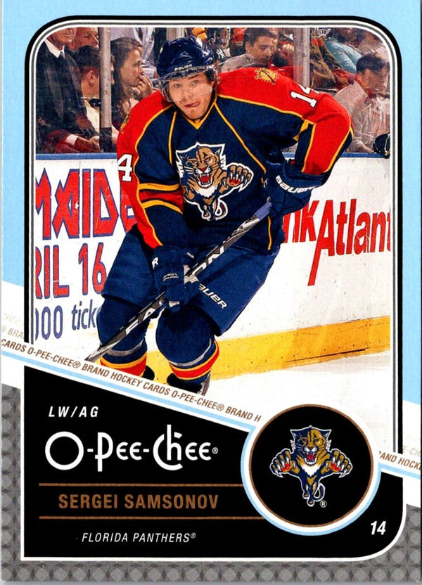 2011 O-Pee-Chee Sergei Samsonov #481
