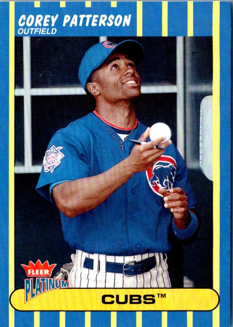 2003 Fleer Platinum Corey Patterson