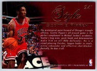 1995 Flair Style Scottie Pippen Chi #241