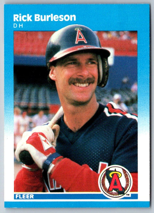 1987 Fleer Rick Burleson #74