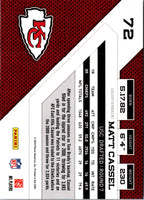 2010 Panini Threads Matt Cassel #72
