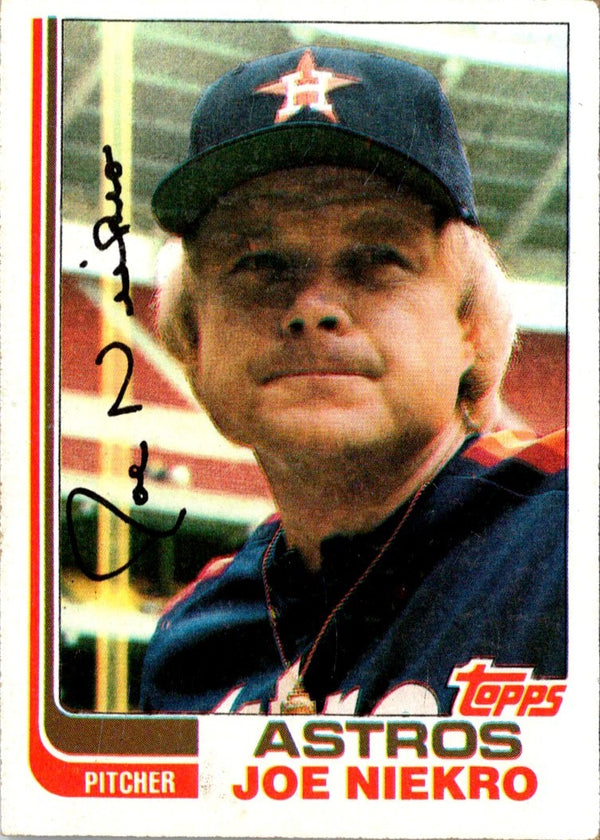 1982 Topps Joe Niekro #74