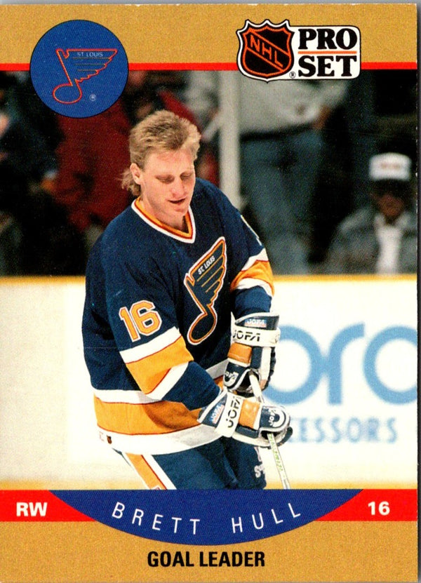 1990 Pro Set Brett Hull #395