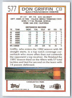 1994 Topps Don Griffin #577