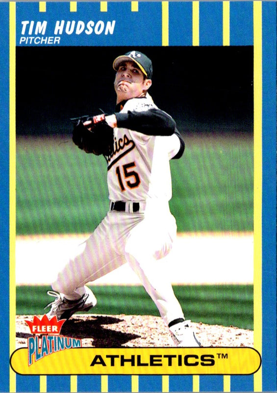 2003 Fleer Platinum Tim Hudson #12