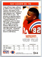 1992 Proset Ray Agnew #244