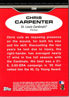 2011 Topps Lineage Chris Carpenter #38