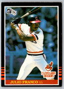 1985 Donruss Julio Franco