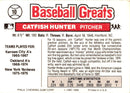 1989 Swell Baseball Greats Catfish Hunter