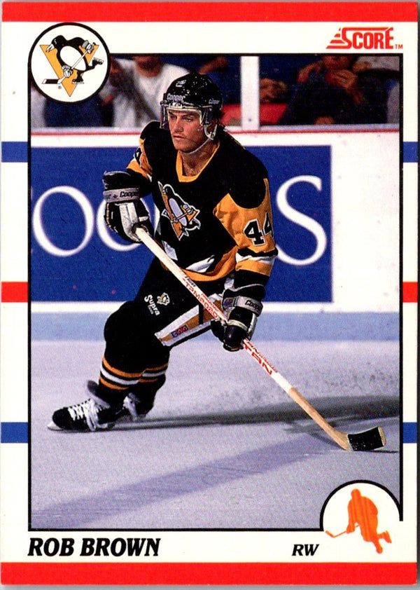 1990 Score Rob Brown #105