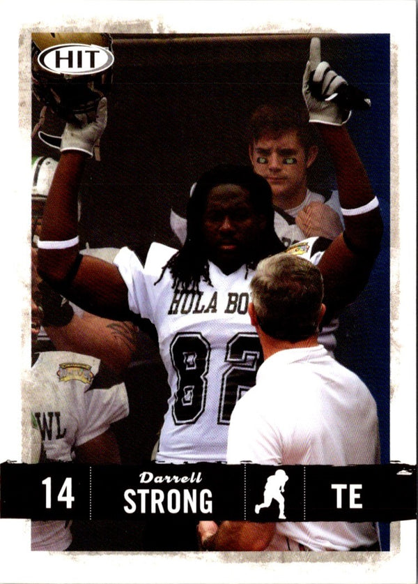 2008 SAGE HIT Darrell Strong #74