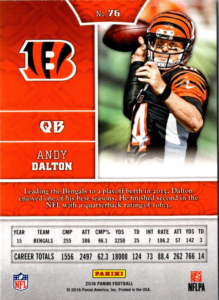 2016 Panini Andy Dalton